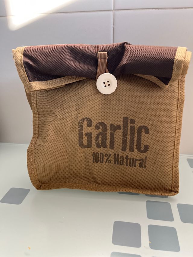3 Bolsas Bolsa para Vegetales Tipo Saco rústico