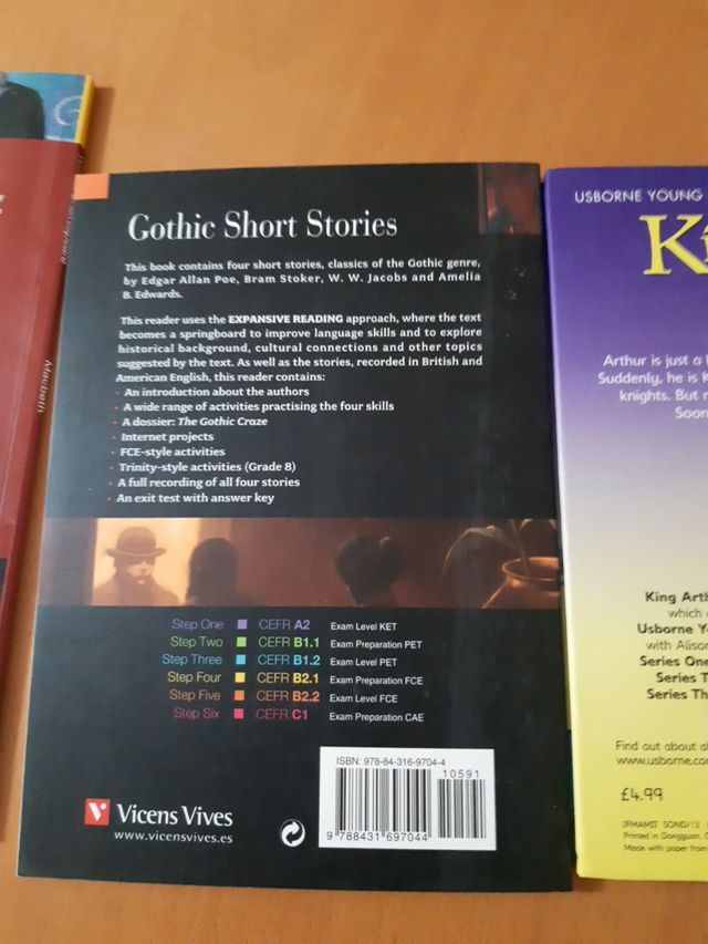 libros lectura en ingles