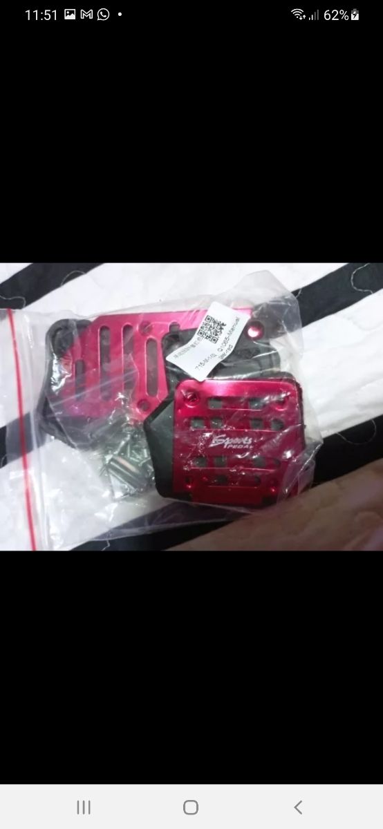 juego de cubiertas de pedal de coche