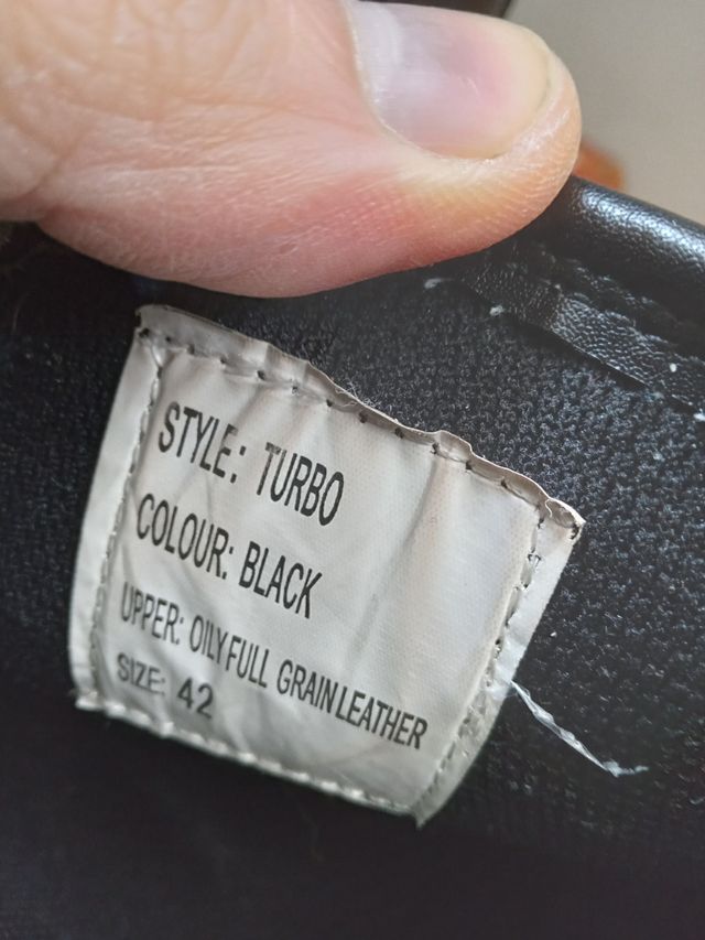 Botas biker motora rockabilly t42