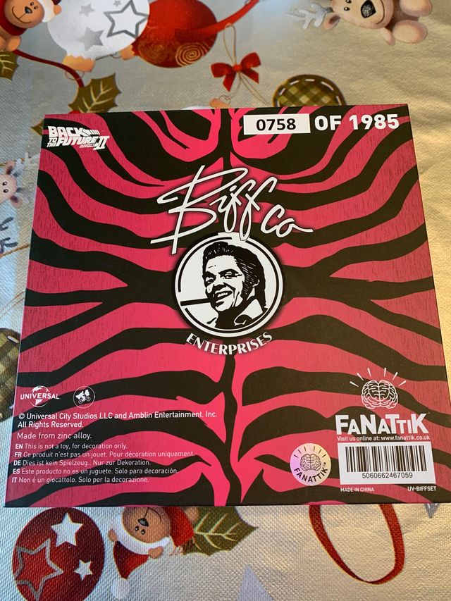 Regreso al Futuro II Biff Tannen Premiun Box