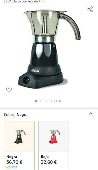 OPORTUNIDAD Jocca - Cafetera Italiana Eléctrica de segunda mano por 12,95  EUR en Madrid en WALLAPOP