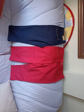 Pantalones mujer pilar prieto de segunda mano por 20 EUR en Valladolid en  WALLAPOP