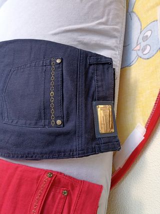 Pantalones mujer pilar prieto de segunda mano por 20 EUR en Valladolid en  WALLAPOP