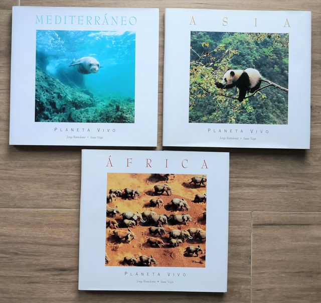 LIBROS PLANETA VIVO - Mediterráneo, África y Asia