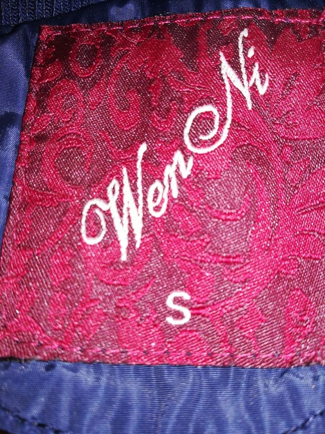 CHAQUETA TALLA S marca WEN-NI Chica