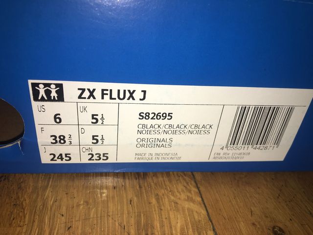 Zapatilla adidas ZX Flux Jr talla 38 2/3