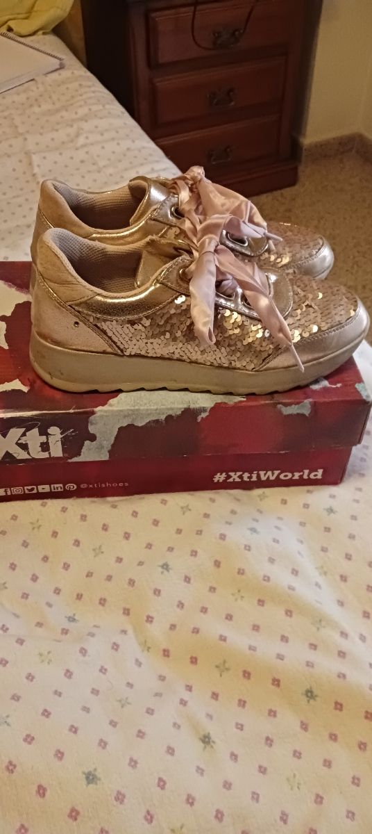 zapatillas lentejuelas