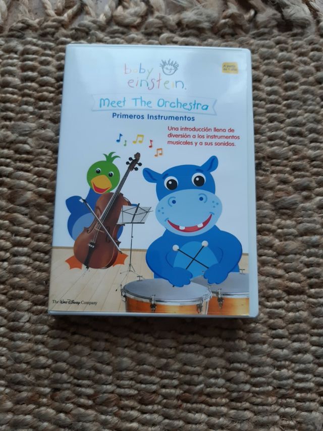 DVD niños Baby Einstain primeros instrumentos