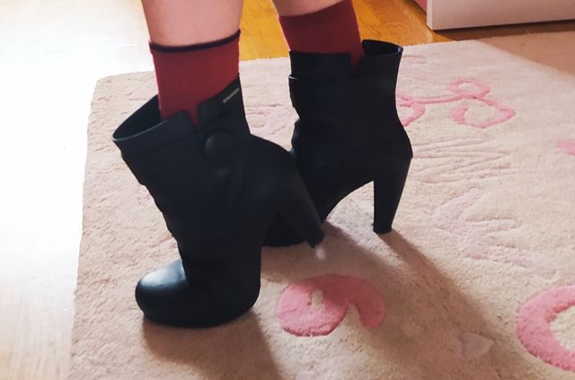 botines Mustang de piel