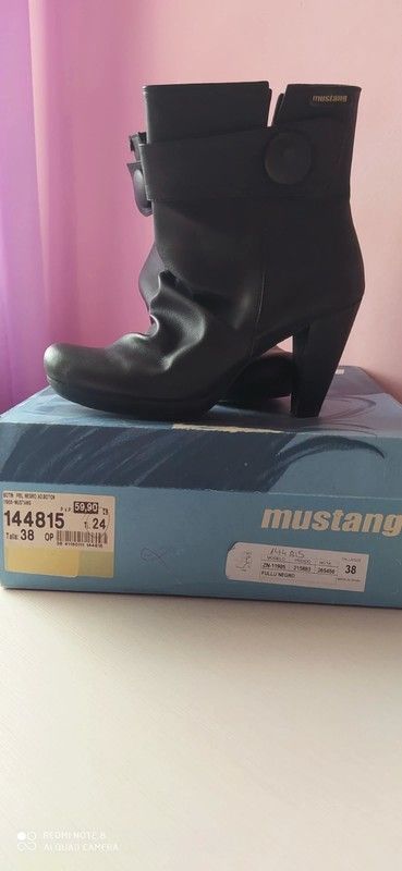 botines Mustang de piel