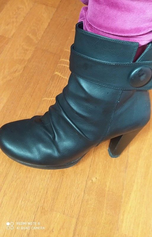 botines Mustang de piel