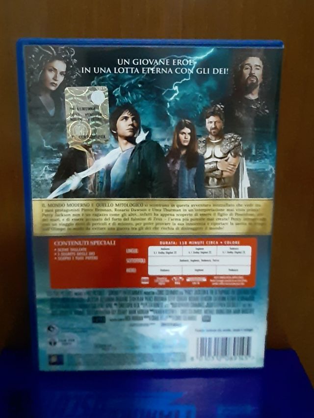 🟡 Dvd Percy Jackson e gli Dei dell'Olimpo