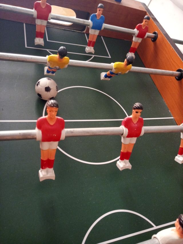 Futbolín de mesa