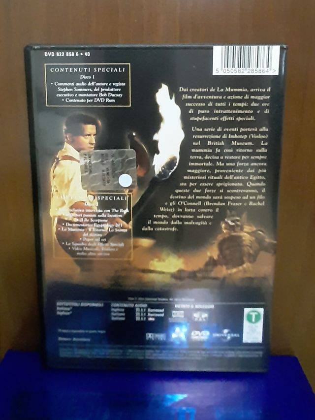 🟡 Dvd la Mummia 1-2