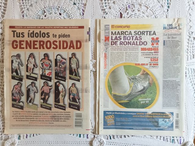 Marca Real Madrid Intercontinental 1998 2002 