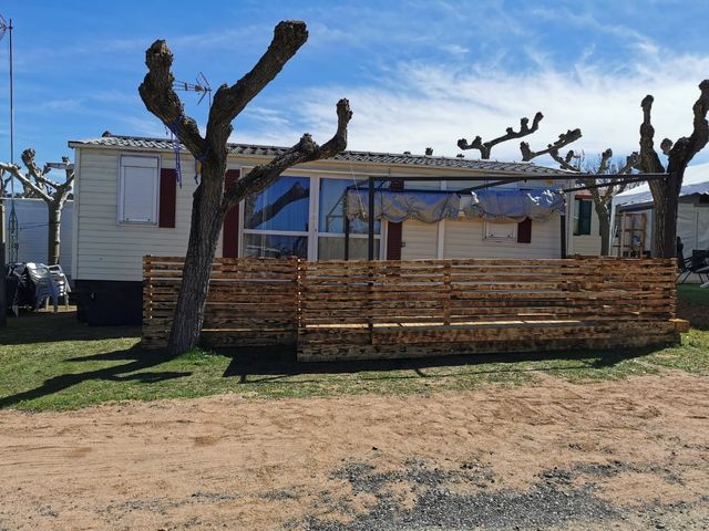 tarimas para modulos de camping