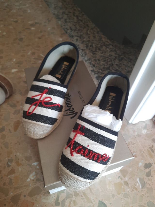 Espardeñas Vidorreta num 36 Nuevas