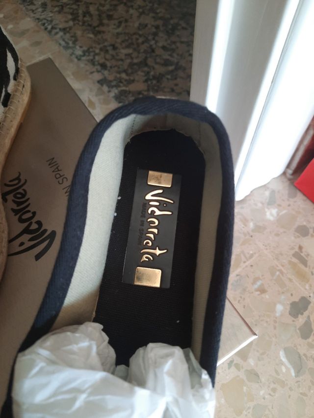 Espardeñas Vidorreta num 36 Nuevas