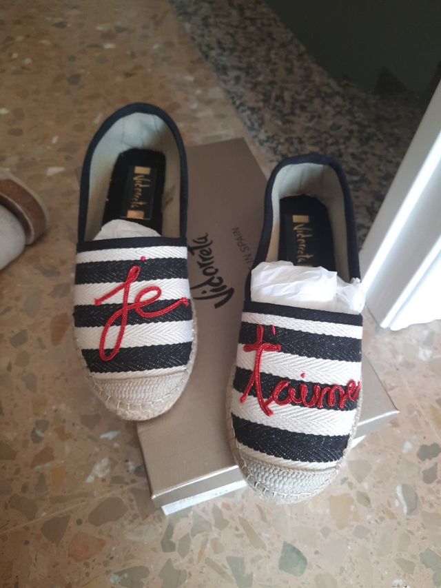 Espardeñas Vidorreta num 36 Nuevas