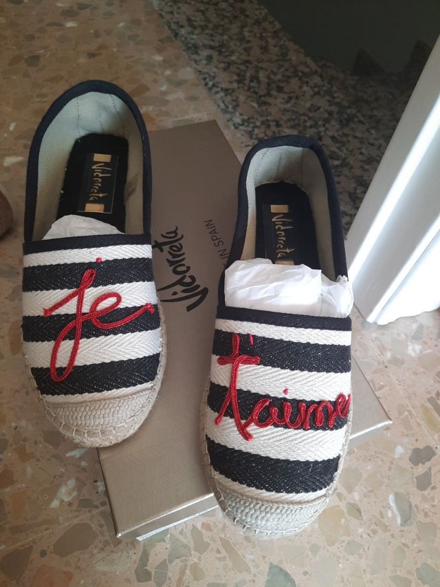 Espardeñas Vidorreta num 36 Nuevas