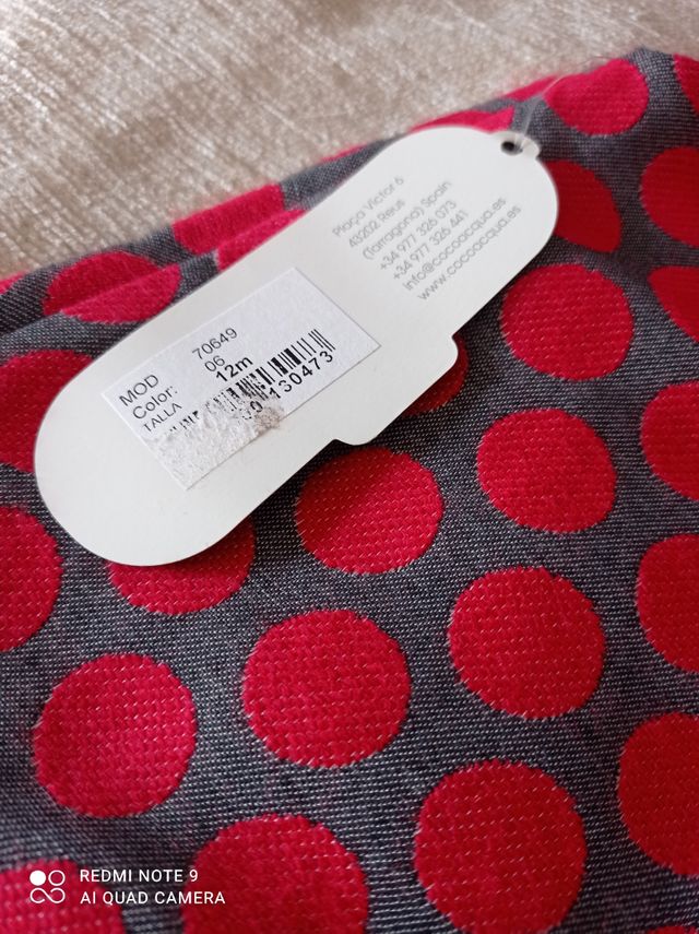 Vestido "Coco Acqua"