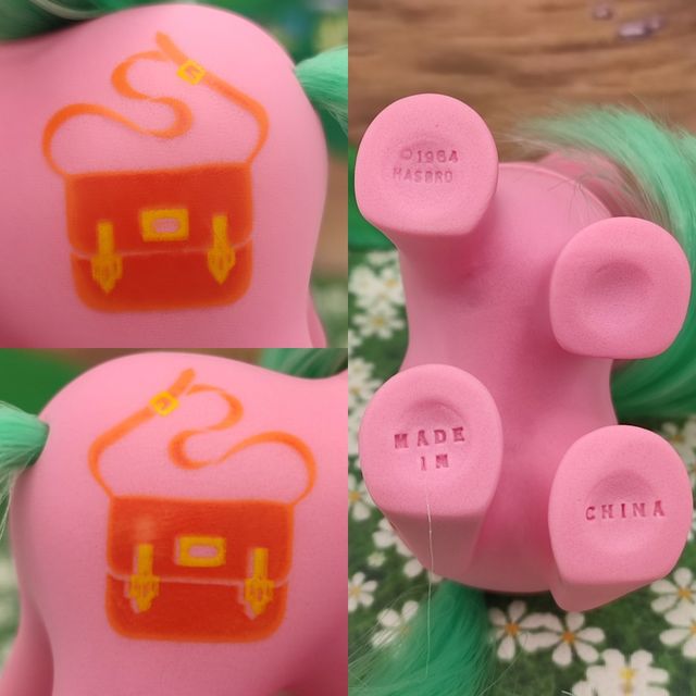 Muy little pony G1 Baby SCHOOLBAG Hasbro 1984