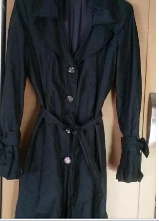 Impermeabile blu scuro 