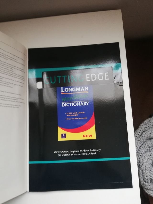 libros de inglés cutting edge pre-intermediate