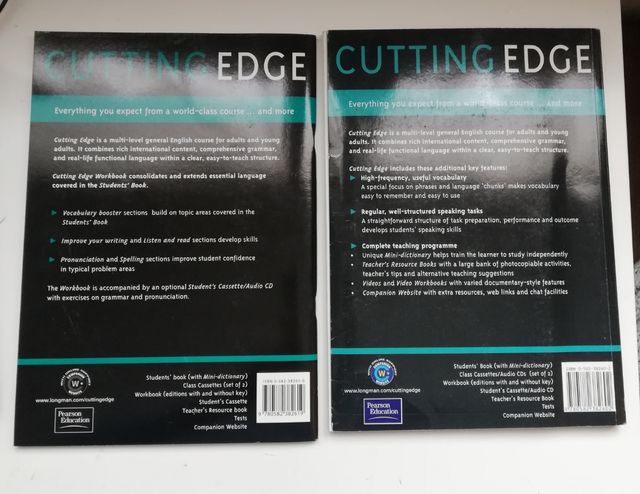 libros de inglés cutting edge pre-intermediate