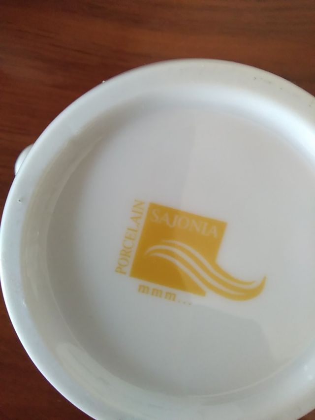 Juego cafetera lechera y azucarero Porcel. Sajonia