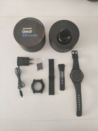 Smartwatch Samsung Gear S3 frontier de segunda mano por 140 EUR en Madrid  en WALLAPOP