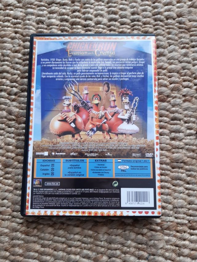 película niño evasión en la granja