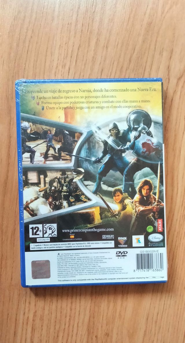 PRECINTADO PS2 Narnia Principe Caspian
