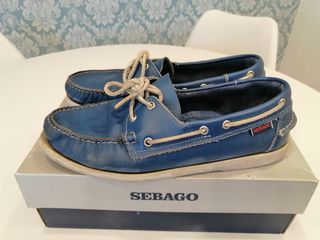 Nauticos Sebago de segunda mano por 25 EUR en La Estrada en WALLAPOP