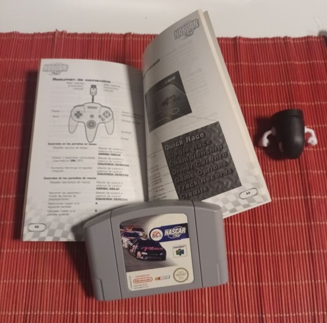 Juego Nintendo 64 - Nascar 99 + Manual