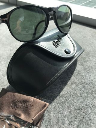 Gafas de sol PERSOL 714 Folder Icons Black POLARIZADAS
