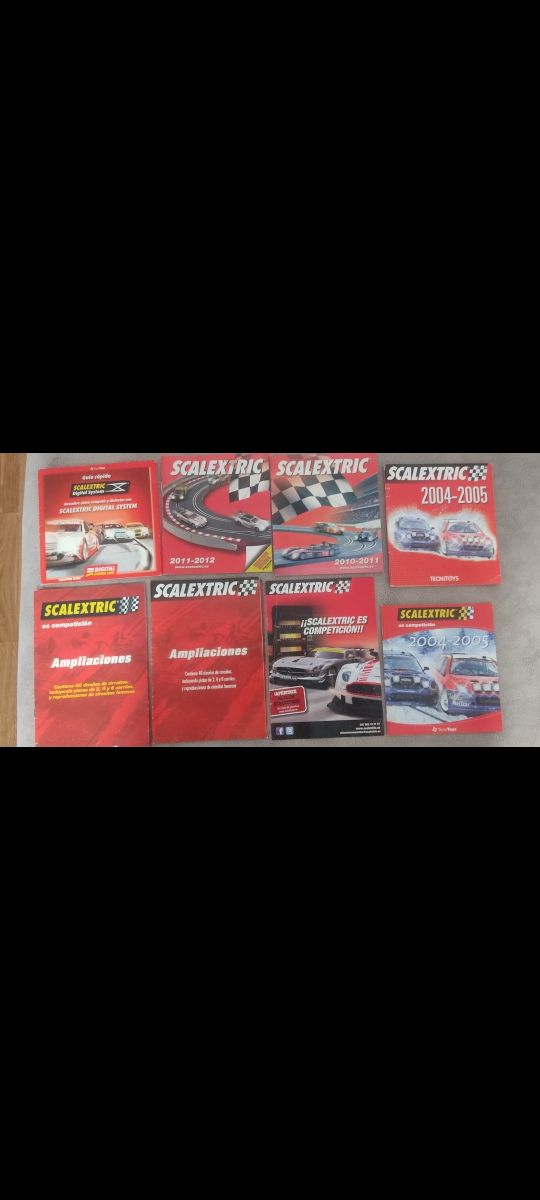 Scalextric,Foyetos,catálogos,Scalextric