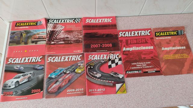 Scalextric,Foyetos,catálogos,Scalextric
