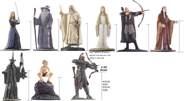 ARAGORN FIGURA PLOMO SEÑOR DE LOS ANILLOS