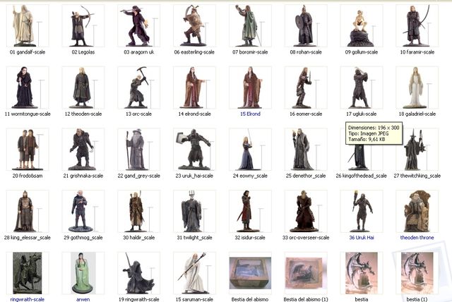 ARAGORN FIGURA PLOMO SEÑOR DE LOS ANILLOS