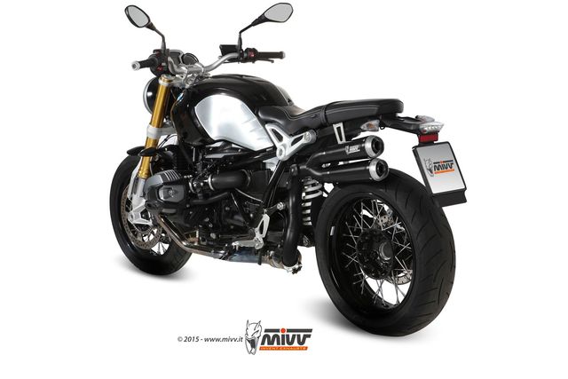 Escape Doble Mivv BMW NineT