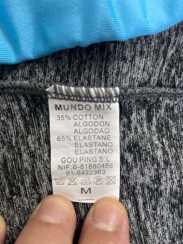 Conjunto deportivo talla M