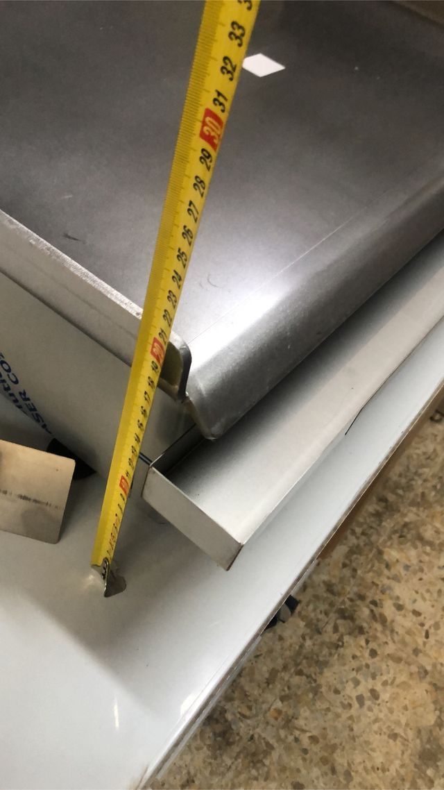 PLANCHA GAS UN DIA DE USO 60 cm