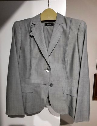 Traje chaqueta pantalón mujer Tintoretto - Talla L de segunda mano por 27  EUR en Almería en WALLAPOP