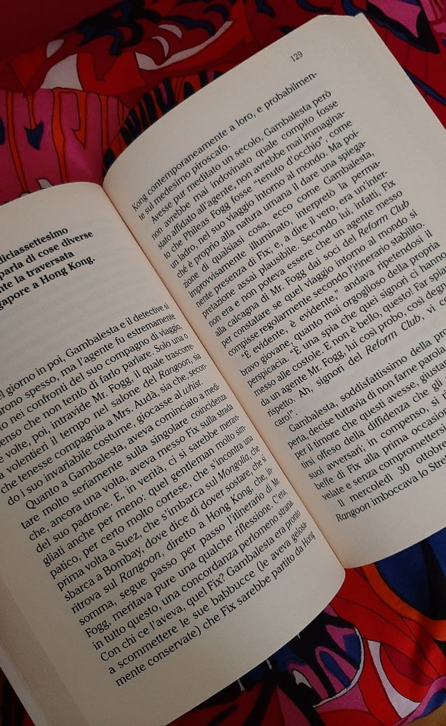 🟡 Libro "Il giro del mondo in 80 giorni"