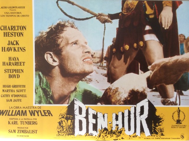 Póster y fotocromos BEN-HUR