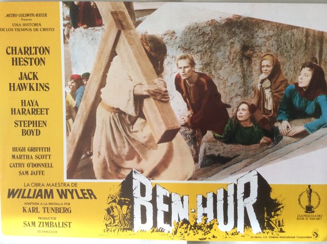 Póster y fotocromos BEN-HUR