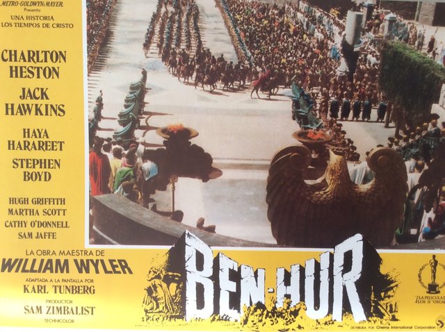 Póster y fotocromos BEN-HUR