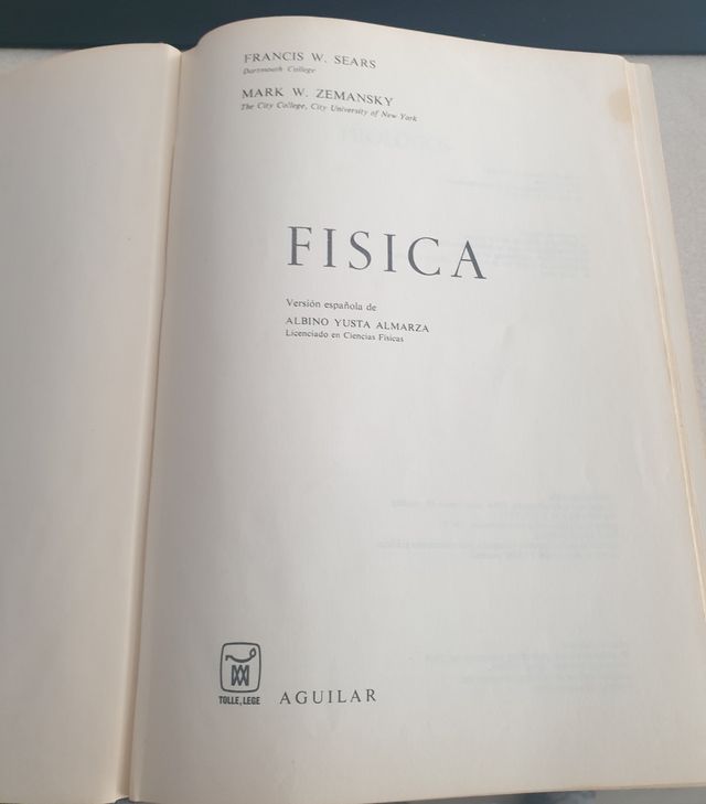 LIBRO UNIVERSITARIO FISICA ZEMANSKI